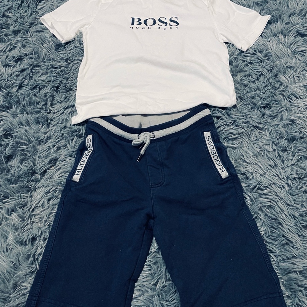 Boys Boss short set